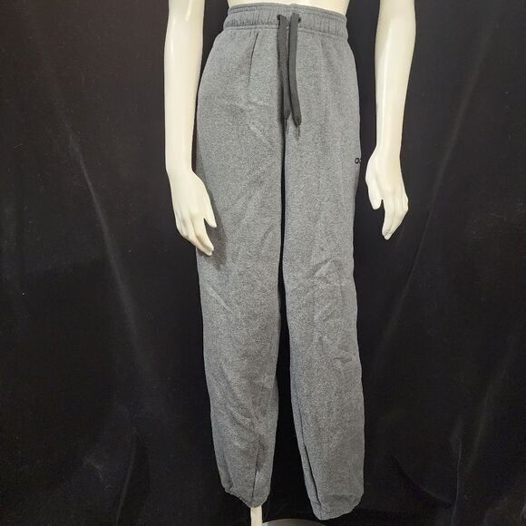 NWT Adidas Dark Gray & Black Sweatpants (L) - Picture 2 of 5